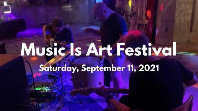 Low Chatter performing at the Music Is Art Festival in Buffalo, NY on September 11, 2021